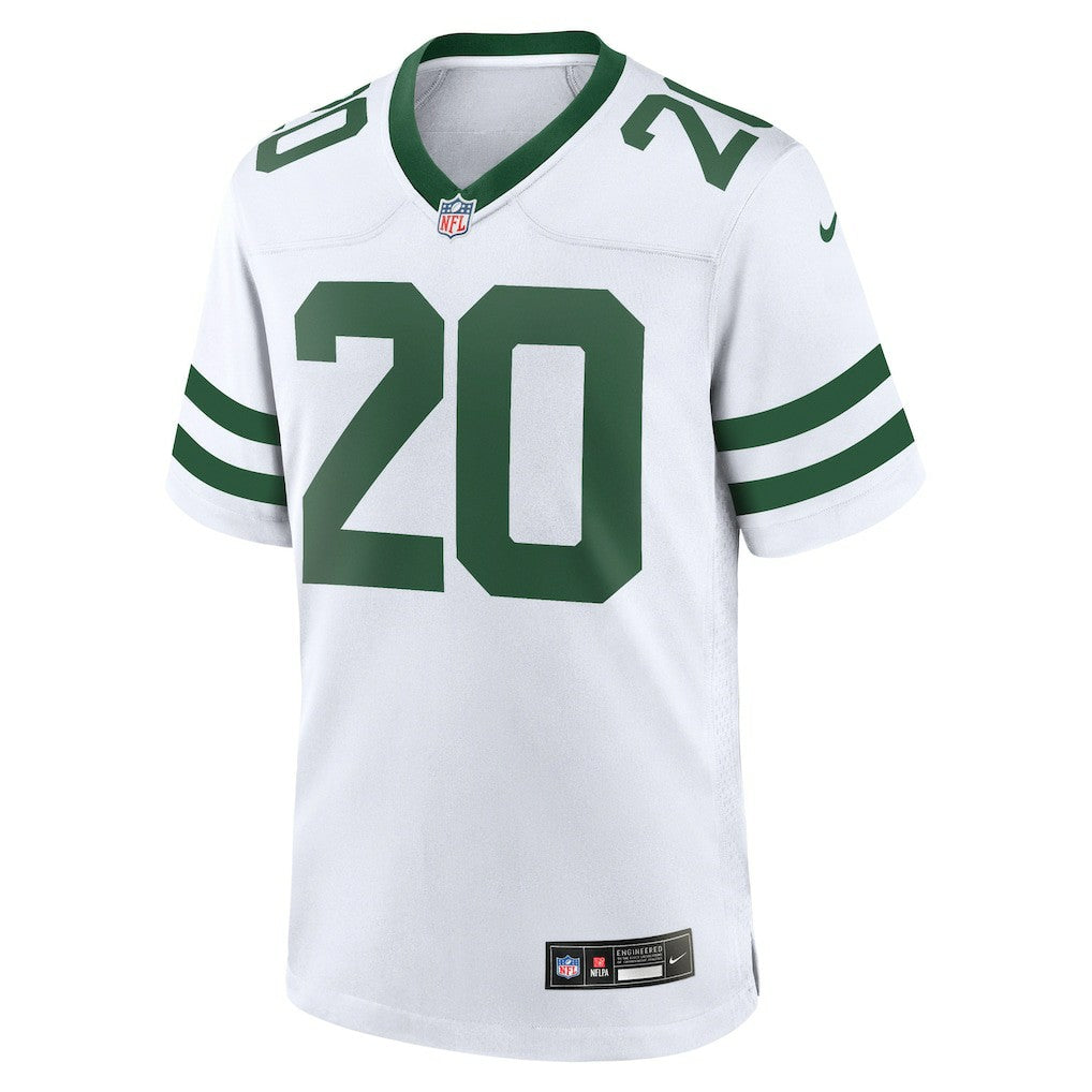 Breece Hall New York Jets Game Jersey - Legacy White - Nike