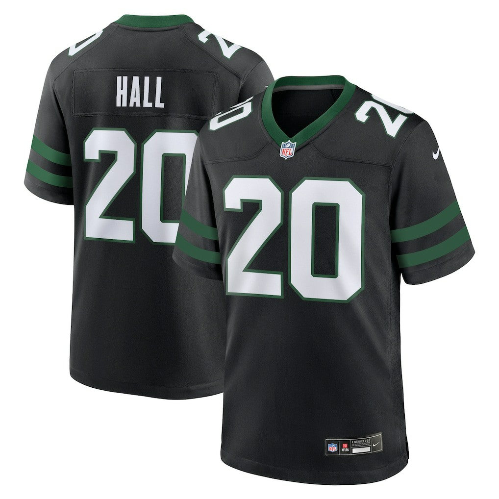 Breece Hall New York Jets Alternate Game Jersey - Legacy Black - Nike