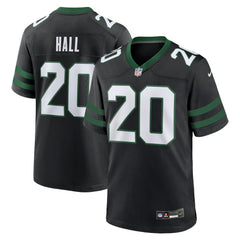 Breece Hall New York Jets Alternate Game Jersey - Legacy Black - Nike