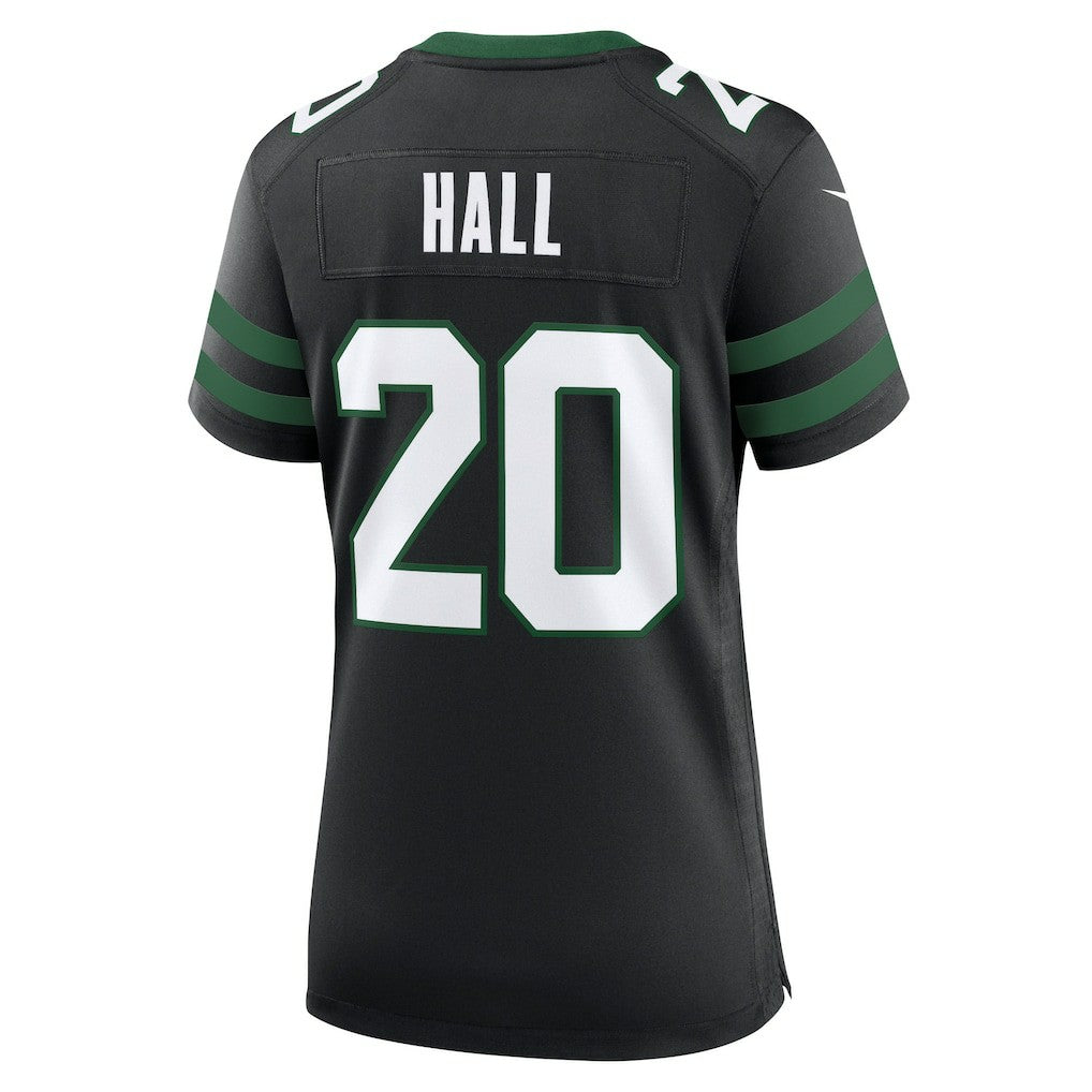 Breece Hall New York Jets Women's Alternate Game Jersey - Legacy Black - Nike