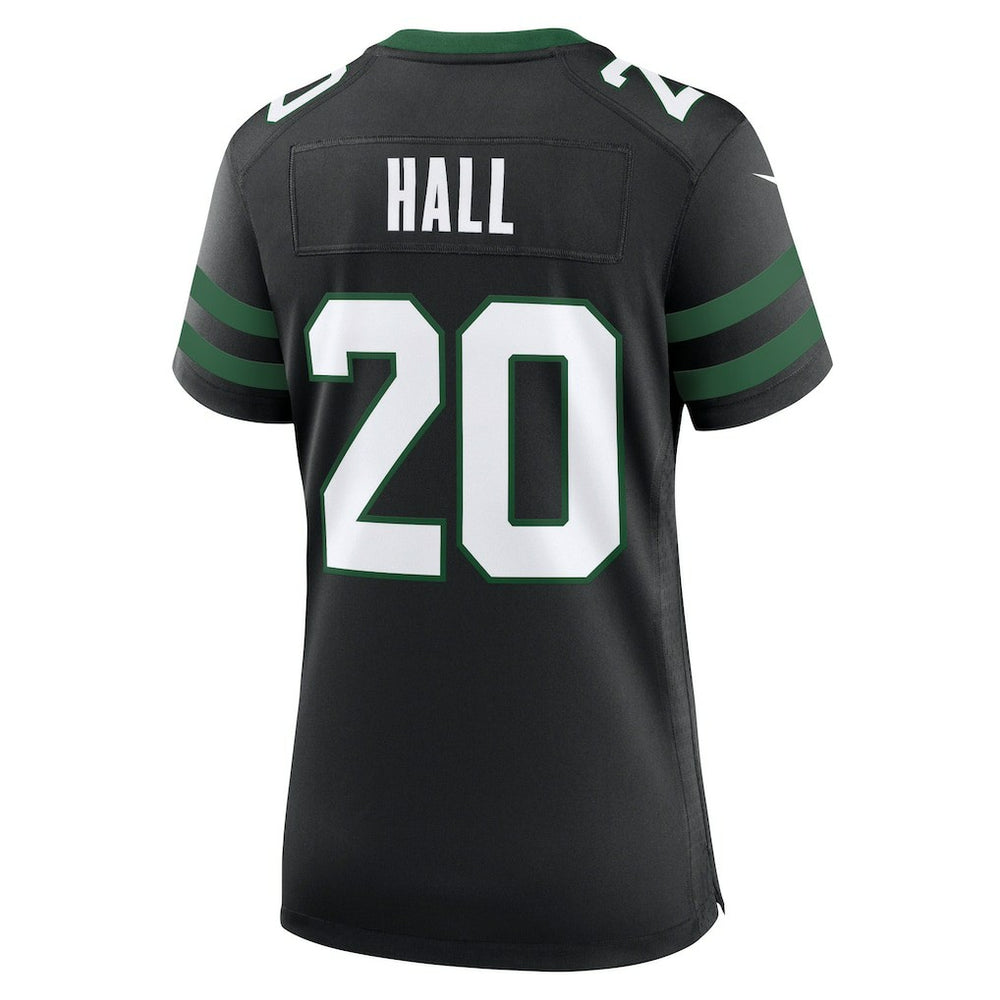 Breece Hall New York Jets Women's Alternate Game Jersey - Legacy Black - Nike