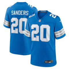 Barry Sanders Detroit Lions Retired Player Game Jersey - Blue - Nike