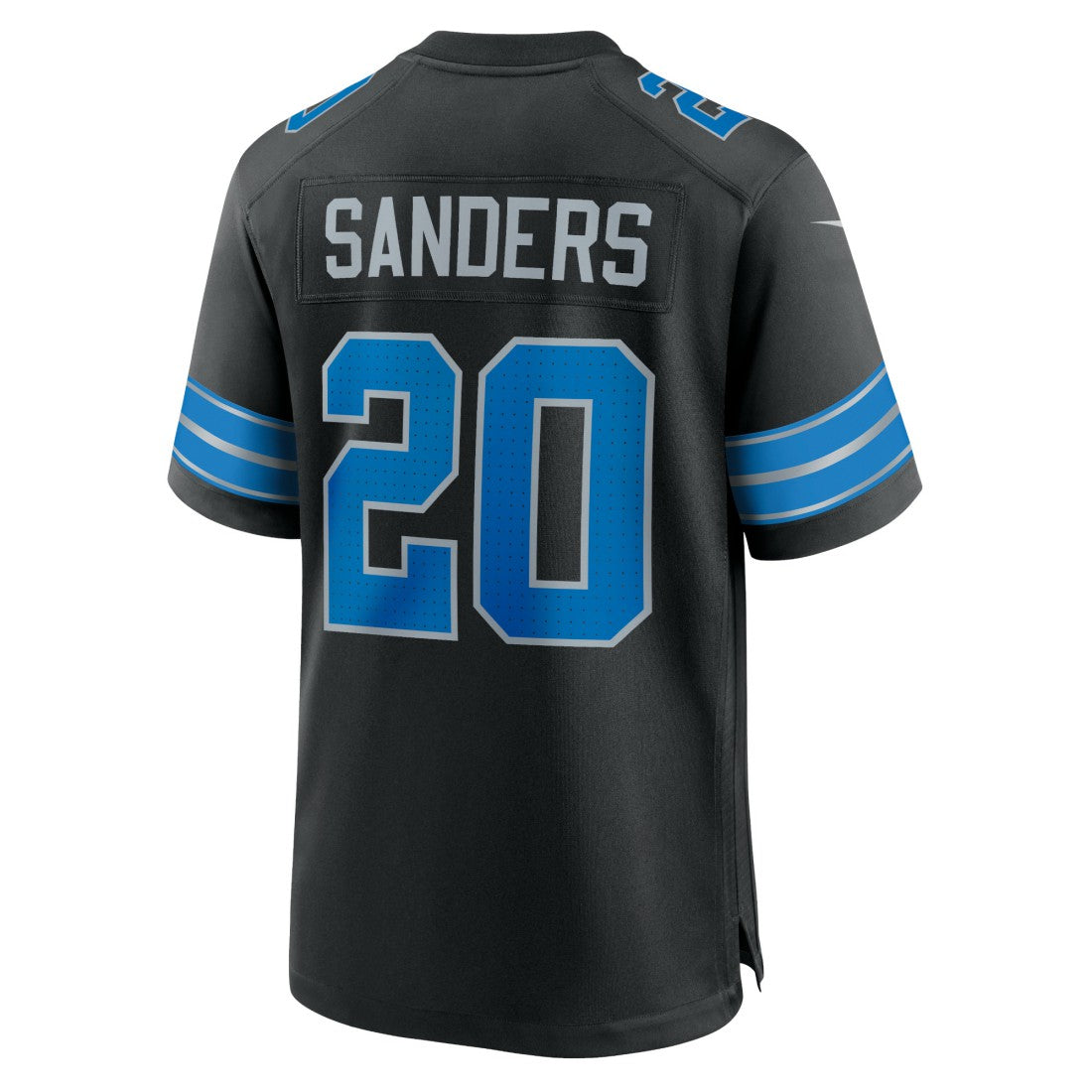 Barry Sanders Detroit Lions 2nd Alternate Retired Player Game Jersey - Black - Nike