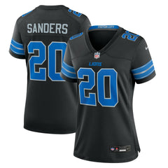 Barry Sanders Detroit Lions Women's 2nd Alternate Retired Player Game Jersey - Black - Nike