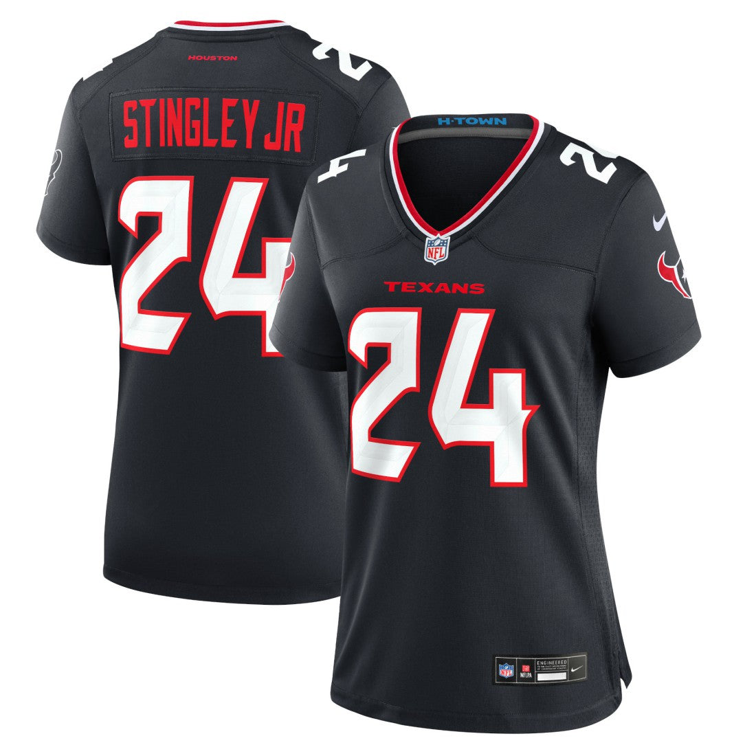 Derek Stingley Jr. Houston Texans Women's Game Jersey - Navy - Nike