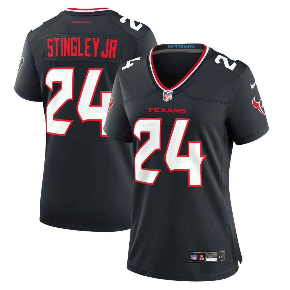 Derek Stingley Jr. Houston Texans Women's Game Jersey - Navy - Nike