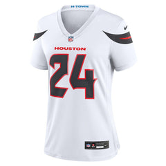 Derek Stingley Jr. Houston Texans Women's Game Jersey - White - Nike