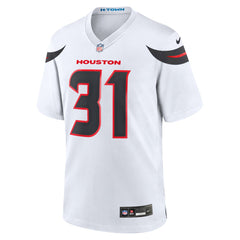 Dameon Pierce Houston Texans Game Jersey - White - Nike