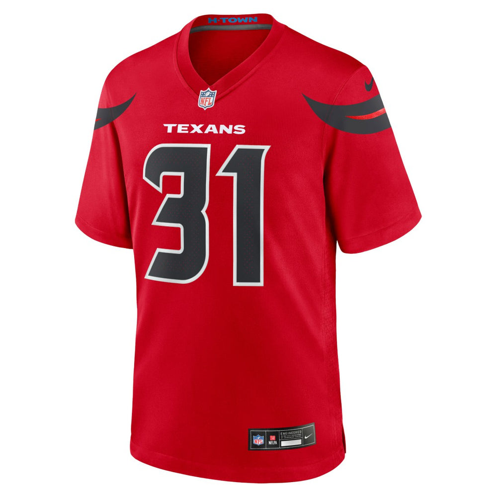 Dameon Pierce Houston Texans Alternate Game Jersey - Red - Nike