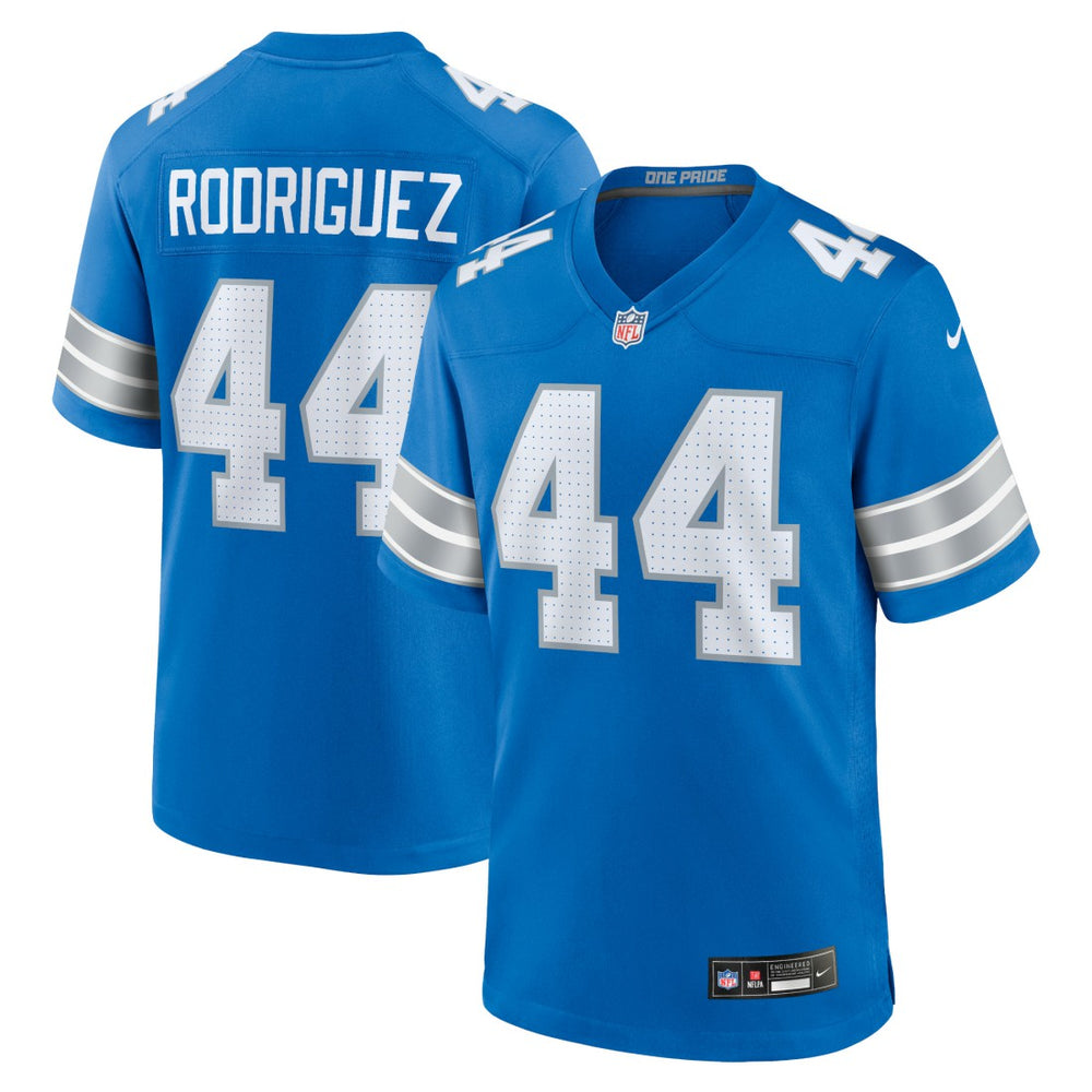 Malcolm Rodriguez Detroit Lions Game Jersey - Blue - Nike