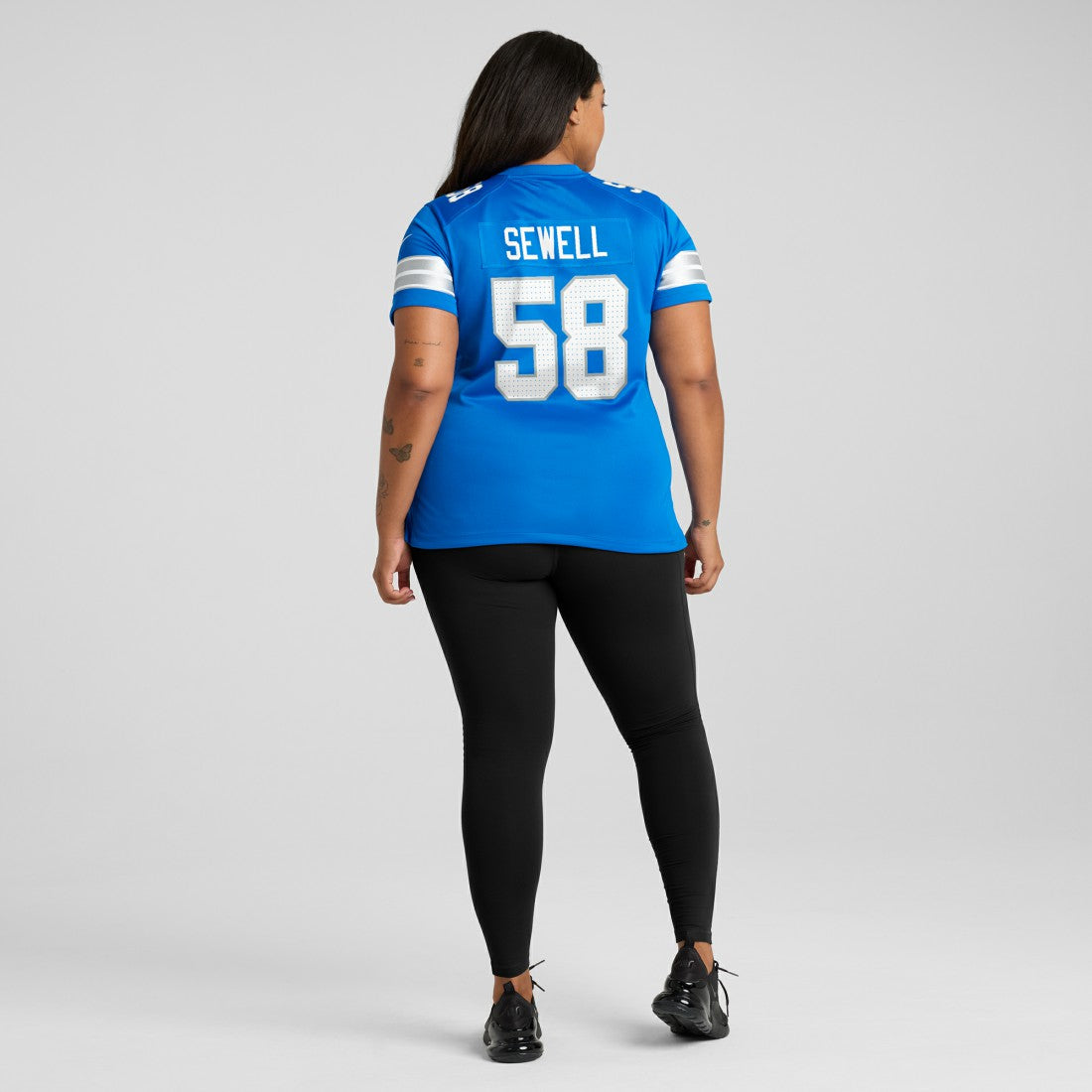 Penei Sewell Detroit Lions Women's Game Jersey - Blue - Nike