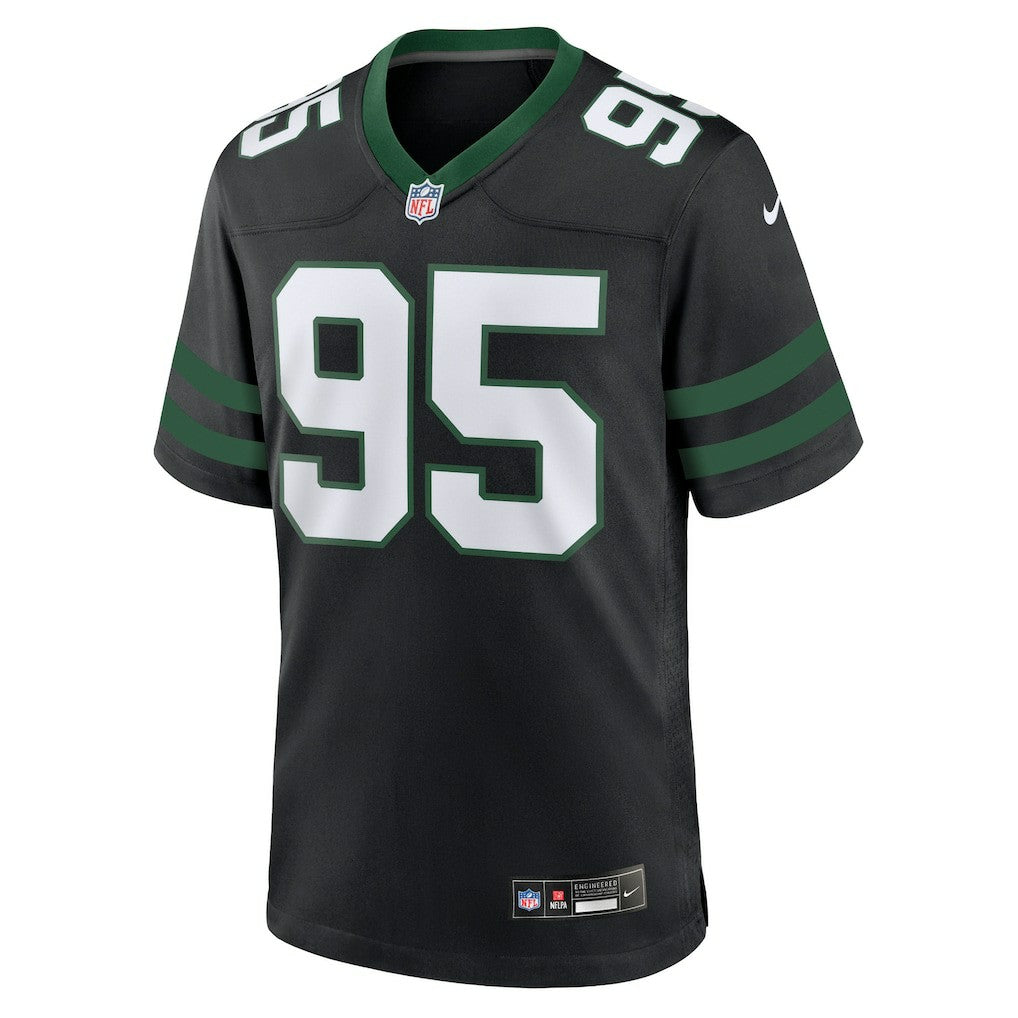 Quinnen Williams New York Jets Alternate Game Jersey - Legacy Black - Nike