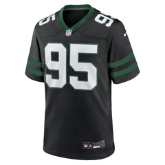 Quinnen Williams New York Jets Alternate Game Jersey - Legacy Black - Nike