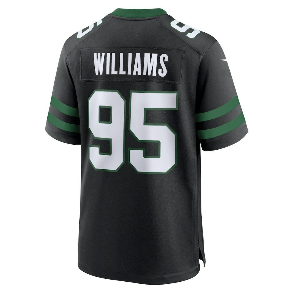 Quinnen Williams New York Jets Alternate Game Jersey - Legacy Black - Nike