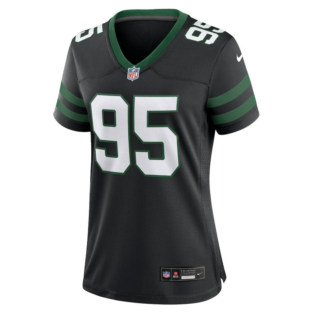 Quinnen Williams New York Jets Women's Alternate Game Jersey - Legacy Black - Nike