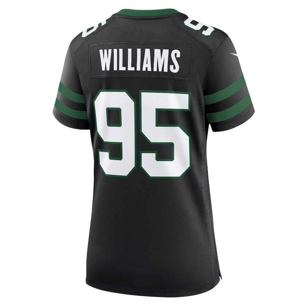 Quinnen Williams New York Jets Women's Alternate Game Jersey - Legacy Black - Nike