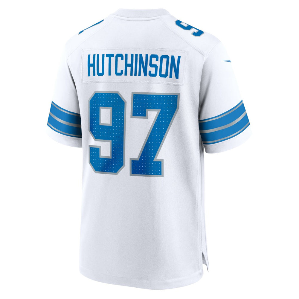 Aidan Hutchinson Detroit Lions Game Jersey - White - Nike