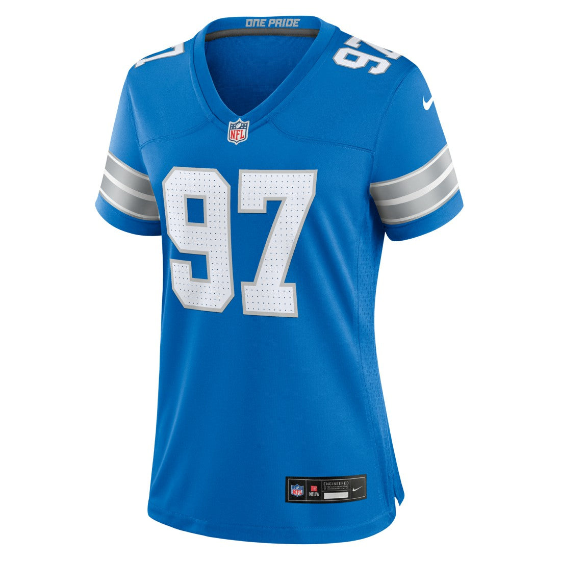Aidan Hutchinson Detroit Lions Women's Game Jersey - Blue - Nike