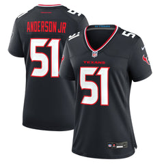 Will Anderson Jr. Houston Texans Women's Game Jersey - Navy - Nike