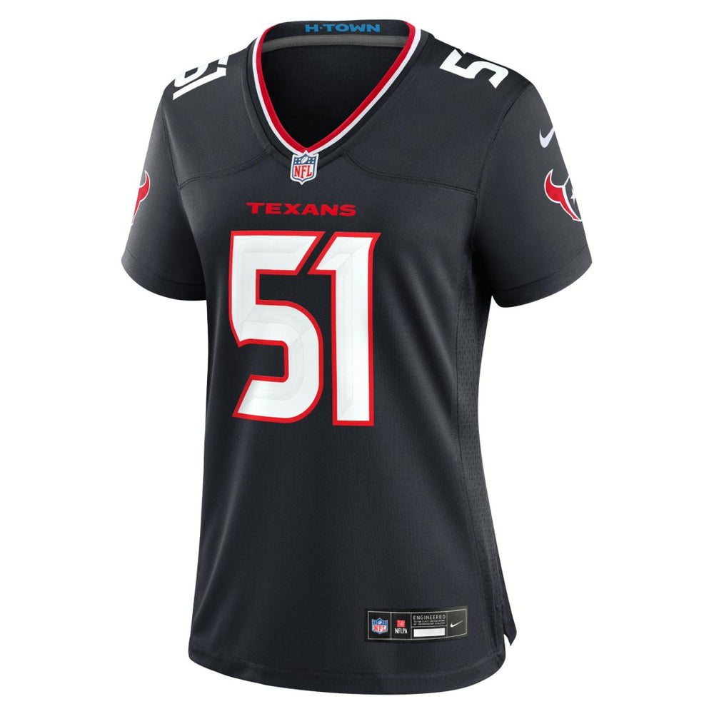 Will Anderson Jr. Houston Texans Women's Game Jersey - Navy - Nike