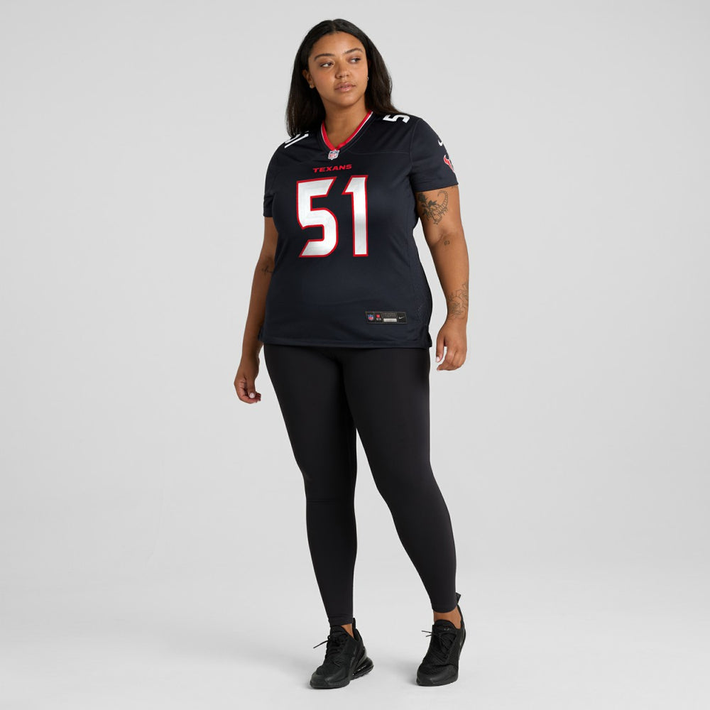 Will Anderson Jr. Houston Texans Women's Game Jersey - Navy - Nike