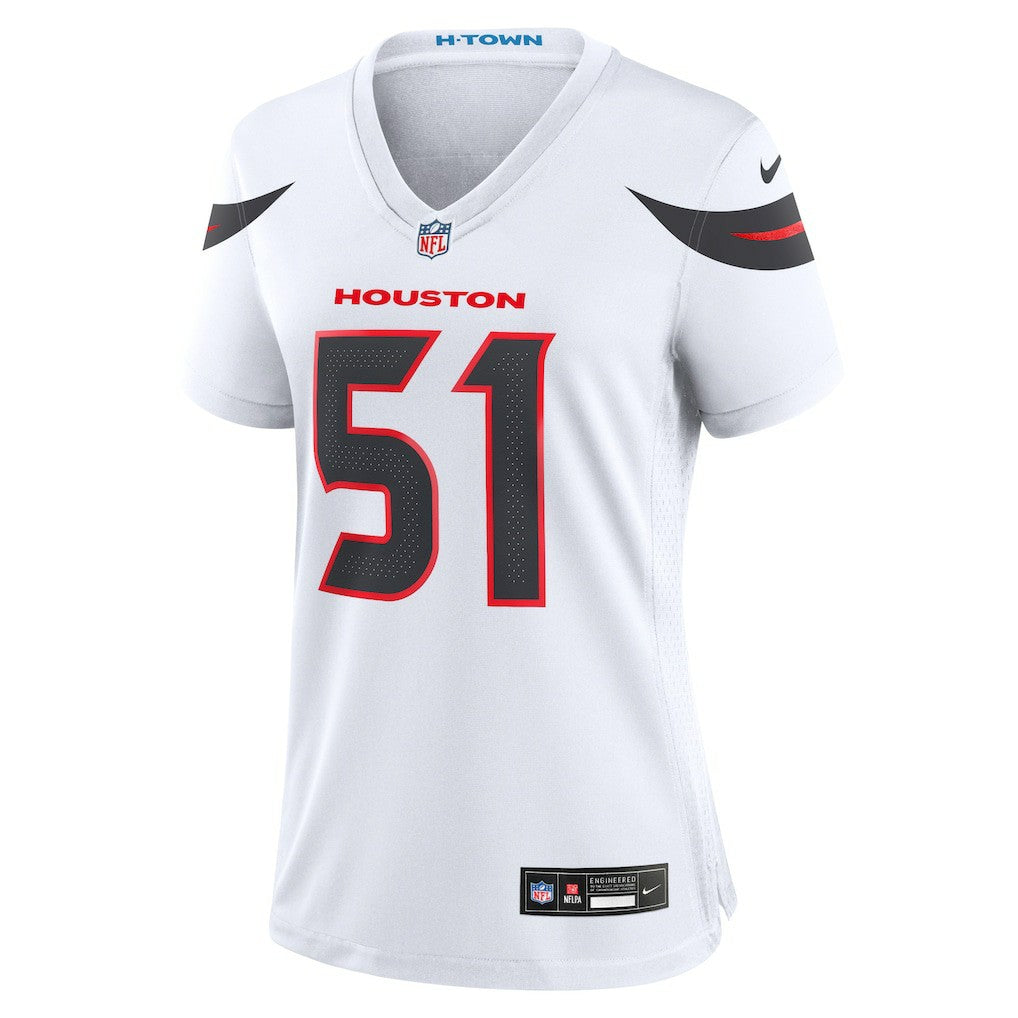 Will Anderson Jr. Houston Texans Women's Game Jersey - White - Nike