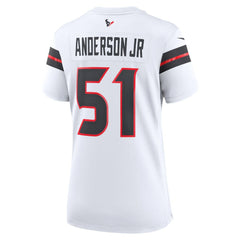 Will Anderson Jr. Houston Texans Women's Game Jersey - White - Nike