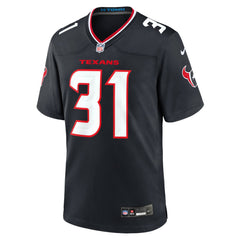Dameon Pierce Houston Texans Game Jersey - Navy - Nike