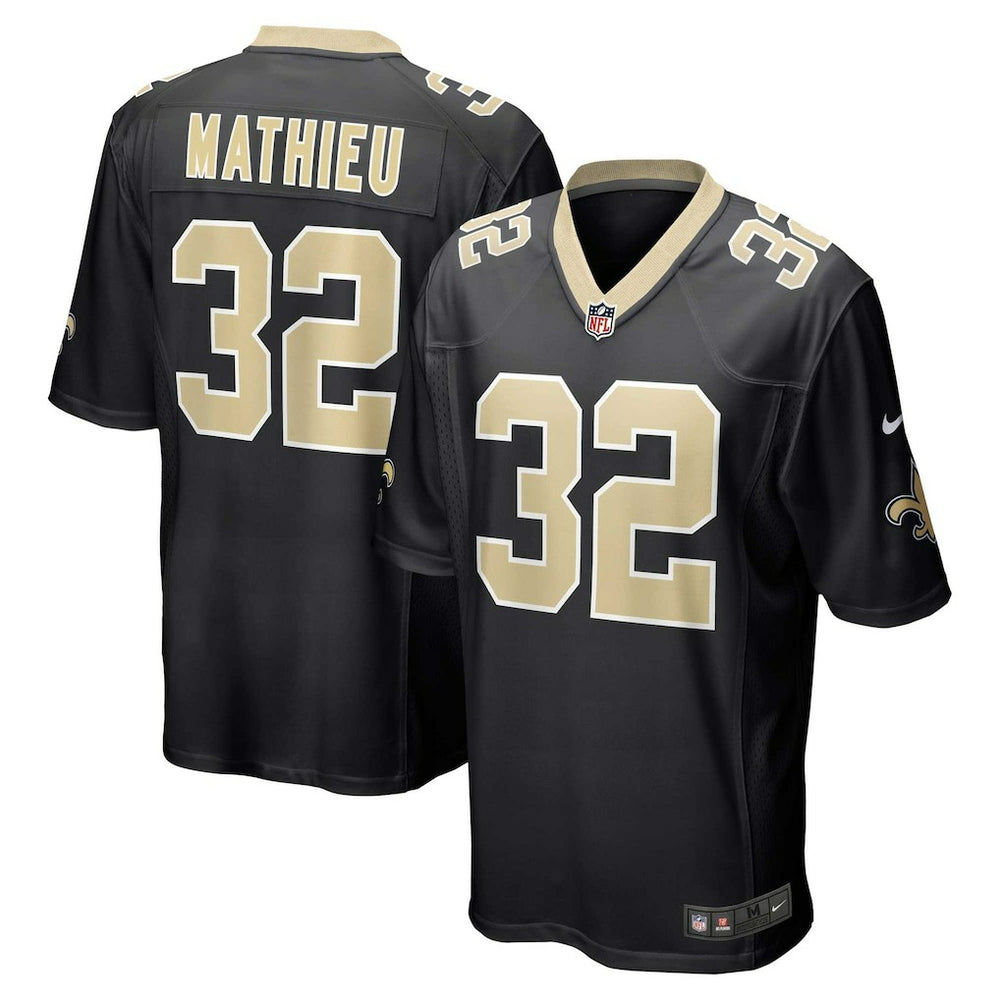 Tyrann Mathieu New Orleans Saints Game Jersey - Black - Nike