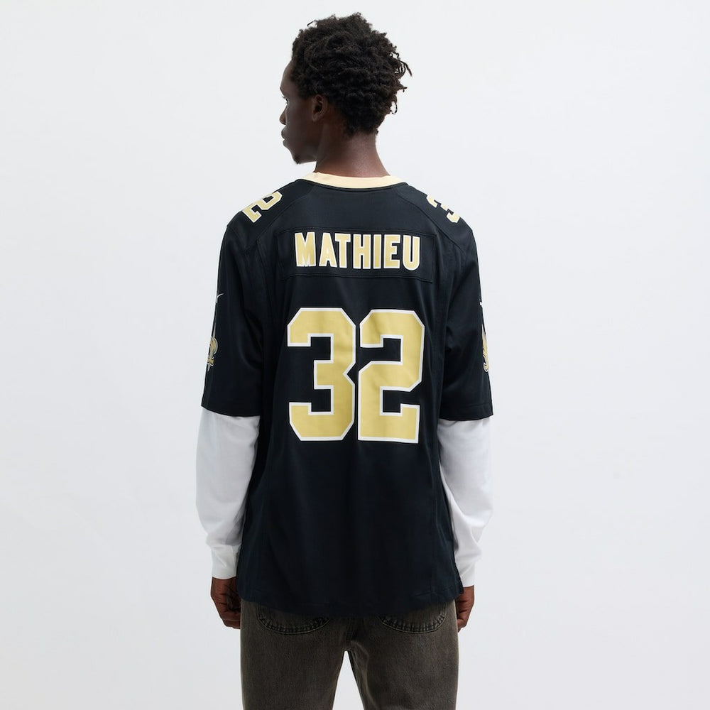 Tyrann Mathieu New Orleans Saints Game Jersey - Black - Nike