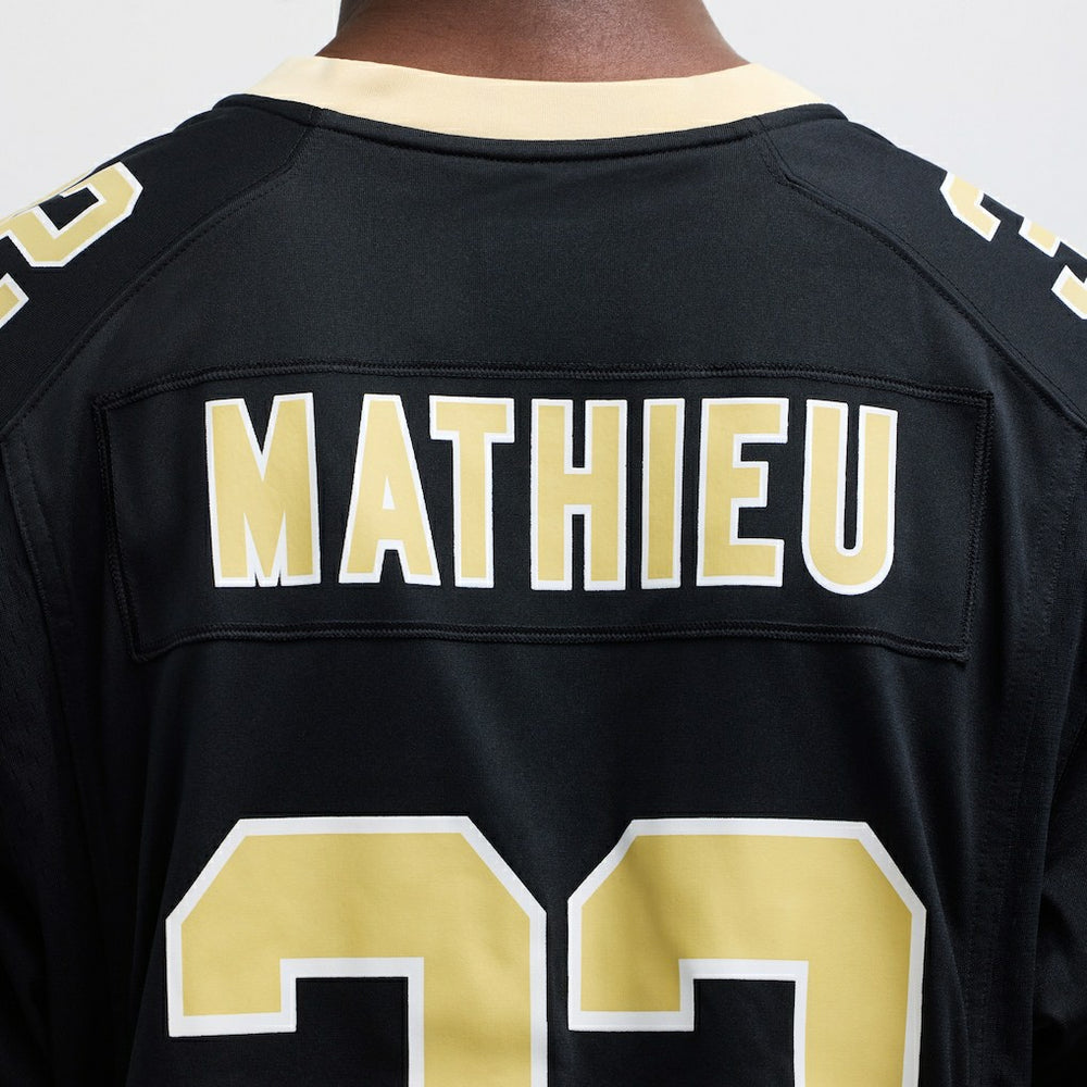 Tyrann Mathieu New Orleans Saints Game Jersey - Black - Nike