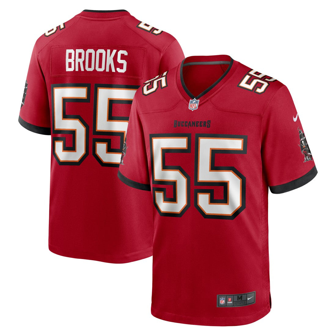 Derrick Brooks Tampa Bay Buccaneers Retired Player Game Jersey - Red - Nike