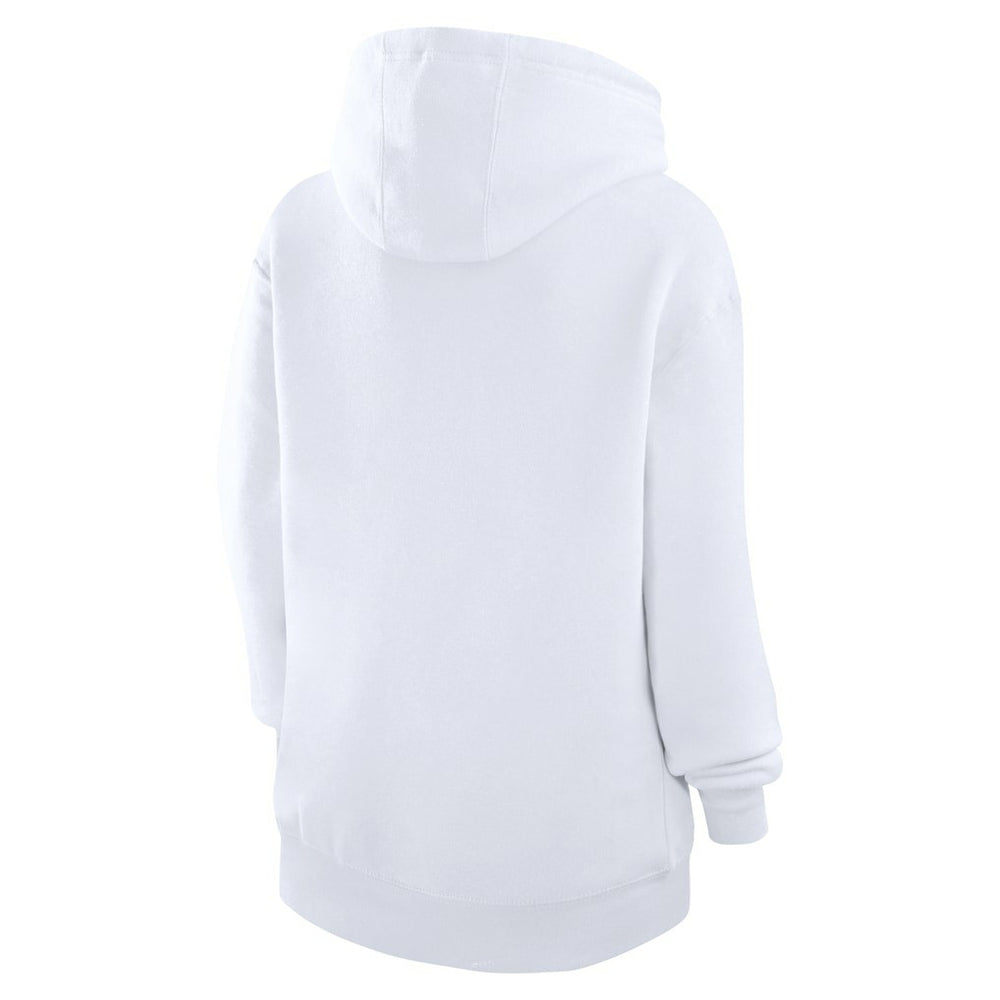 Kansas City Chiefs G-III 4Her by Carl Banks Women's Heart Graphic Fleece Pullover Hoodie - White - NFL