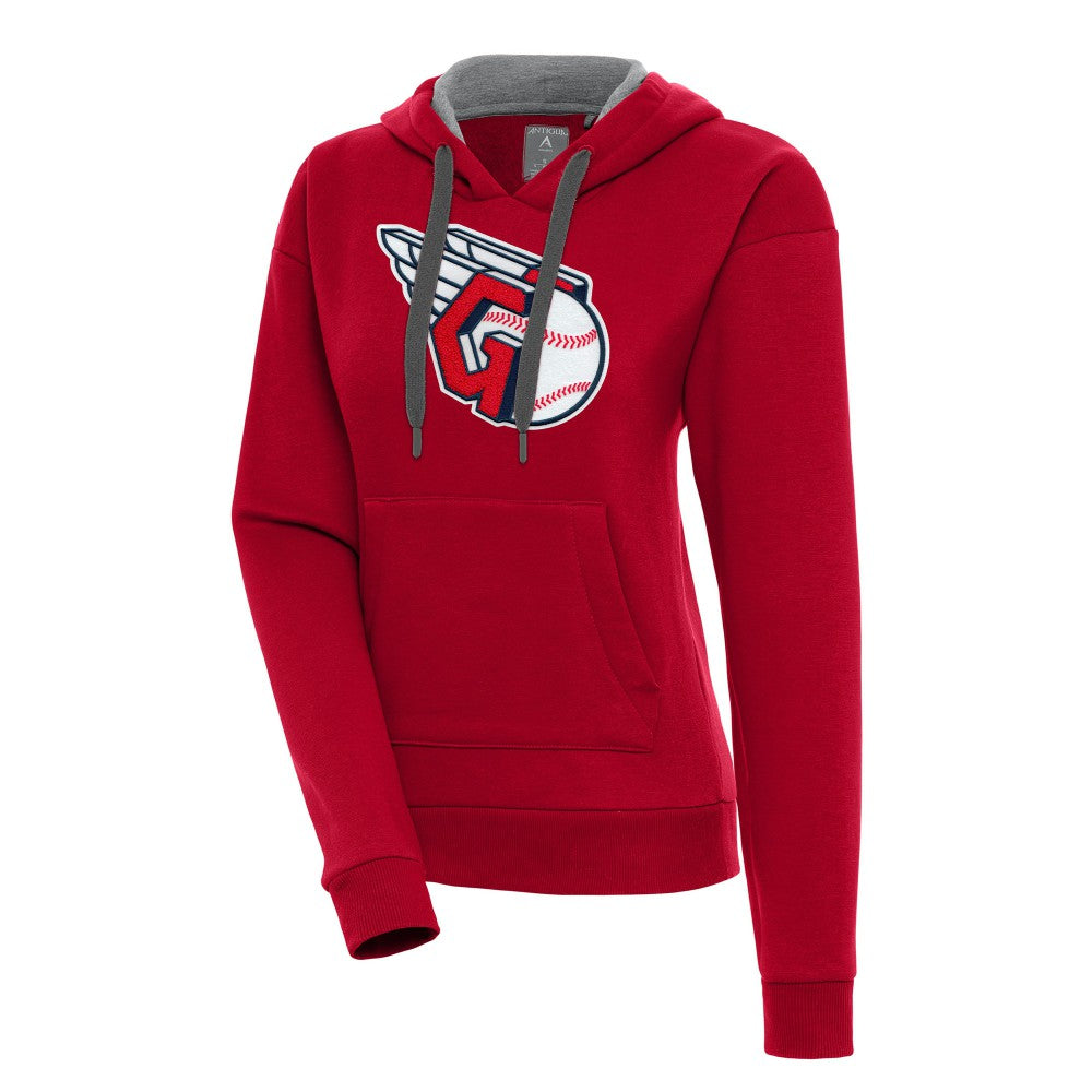 Cleveland Guardians Antigua Women's Victory Pullover Hoodie Discount