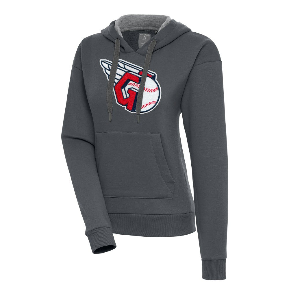 Cleveland Guardians Antigua Women's Victory Pullover Hoodie Near Me