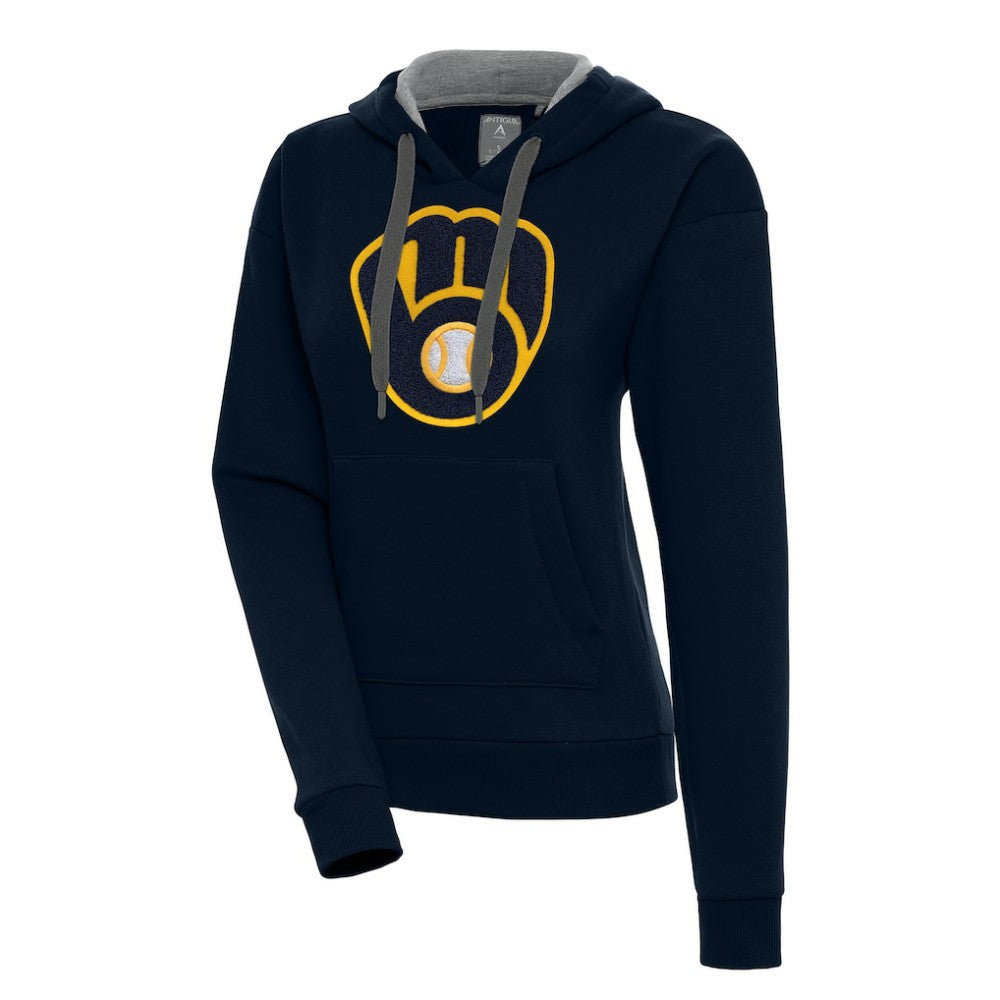 Milwaukee Brewers Antigua Women's Victory Pullover Hoodie Online