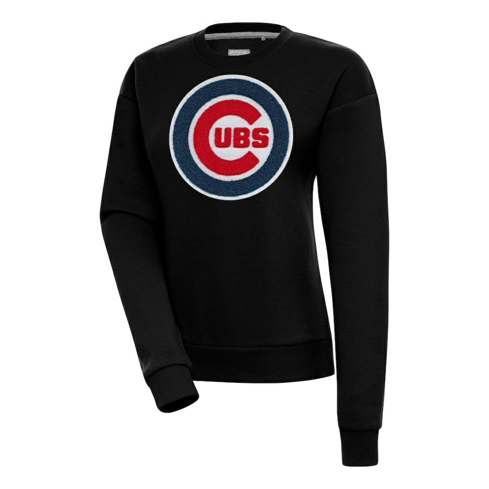 Chicago Cubs Antigua Women's Victory Chenille Pullover Sweatshirt Near Me