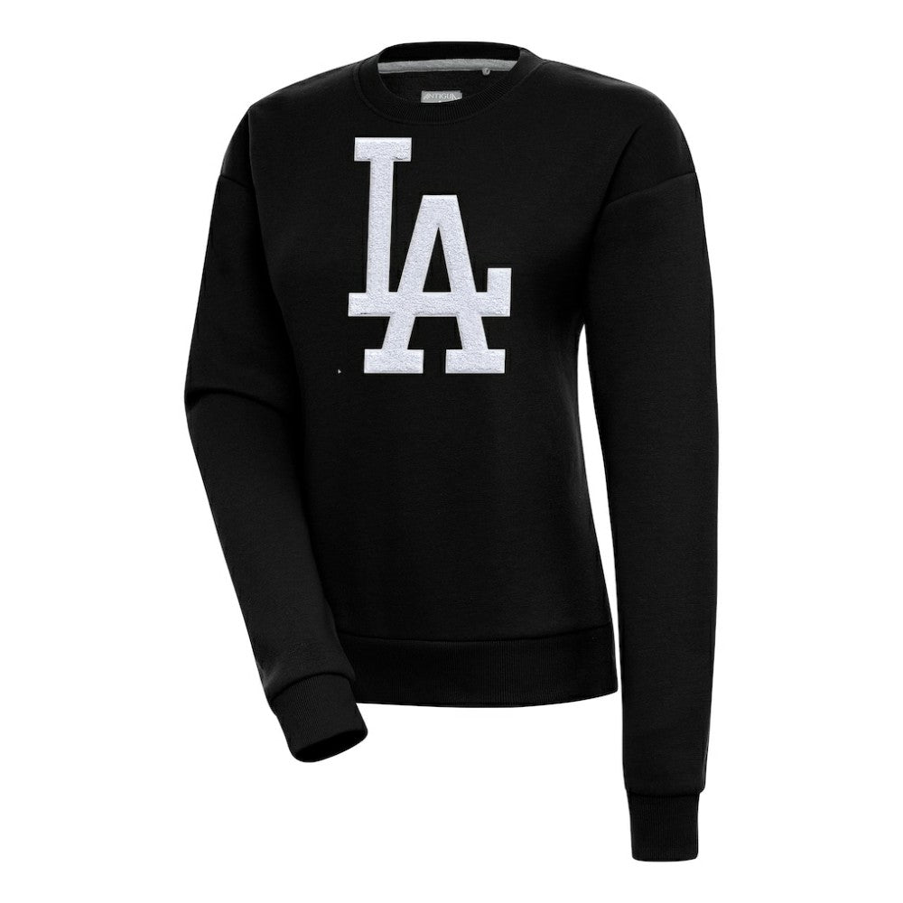 Los Angeles Dodgers Antigua Women's Victory Chenille Pullover Sweatshirt Online