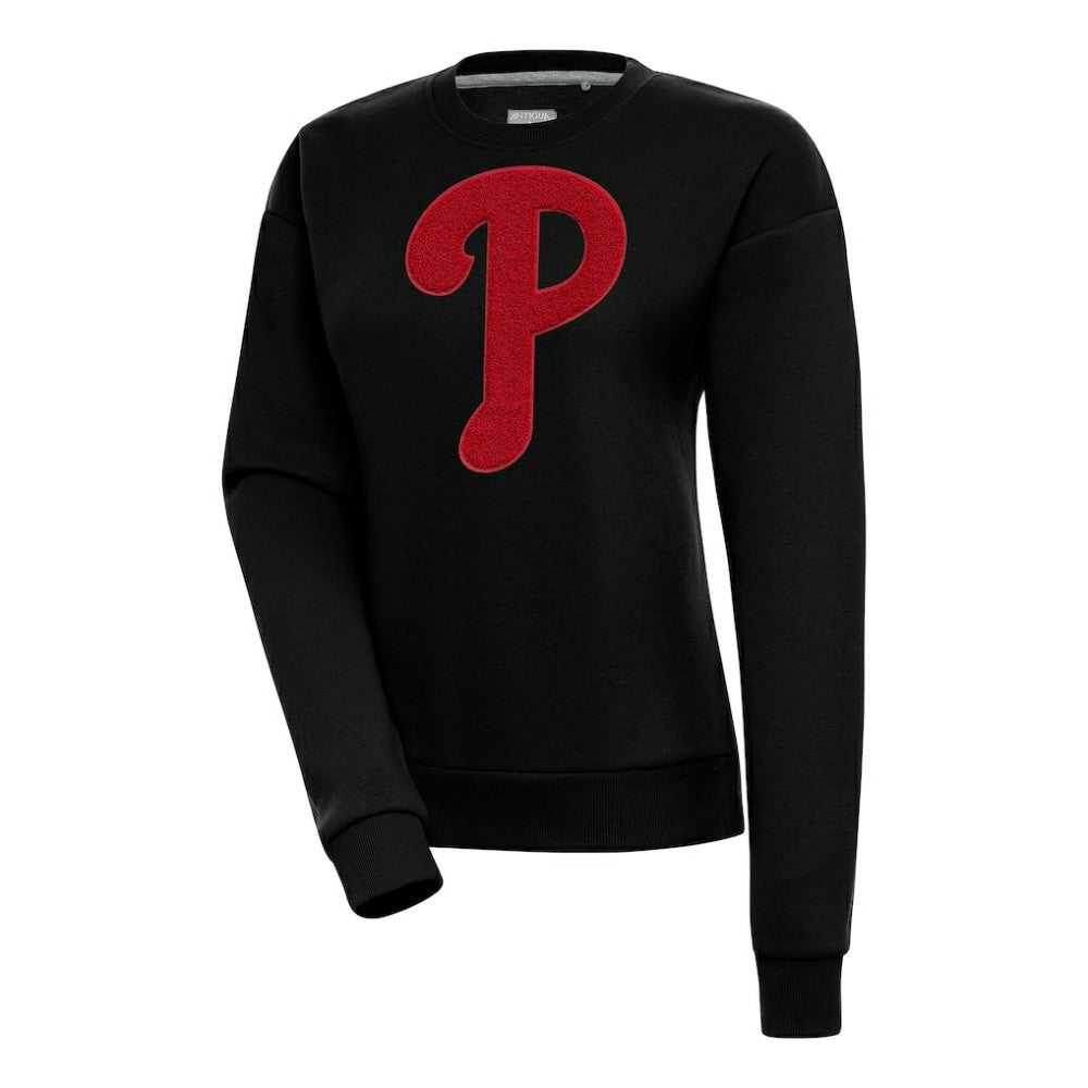 Philadelphia Phillies Antigua Women's Victory Chenille Pullover Sweatshirt Near Me