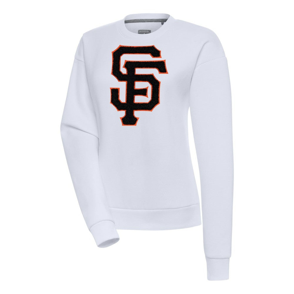 San Francisco Giants Antigua Women's Victory Chenille Pullover Sweatshirt Discount