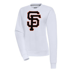 San Francisco Giants Antigua Women's Victory Chenille Pullover Sweatshirt Discount