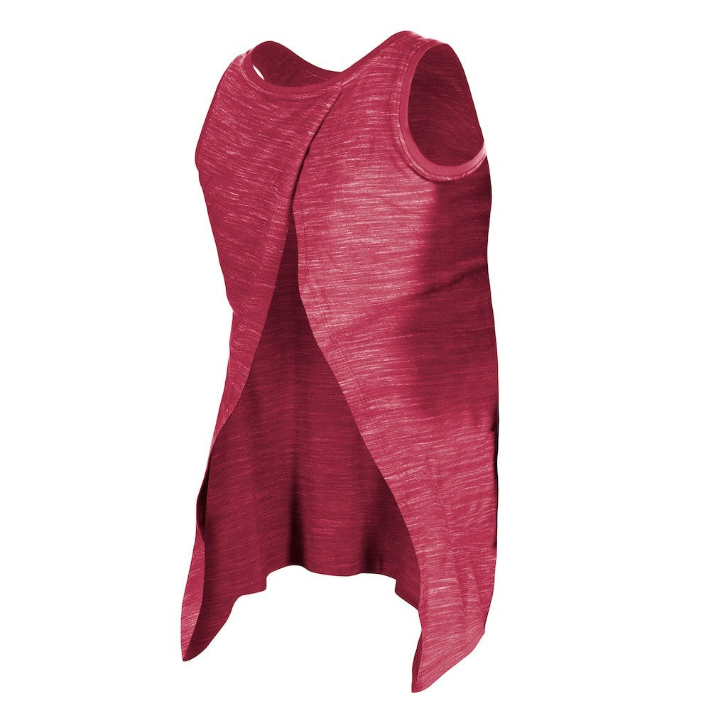 Arizona Cardinals New Era Women's Space Dye Active Tank Top - Cardinal - NFL