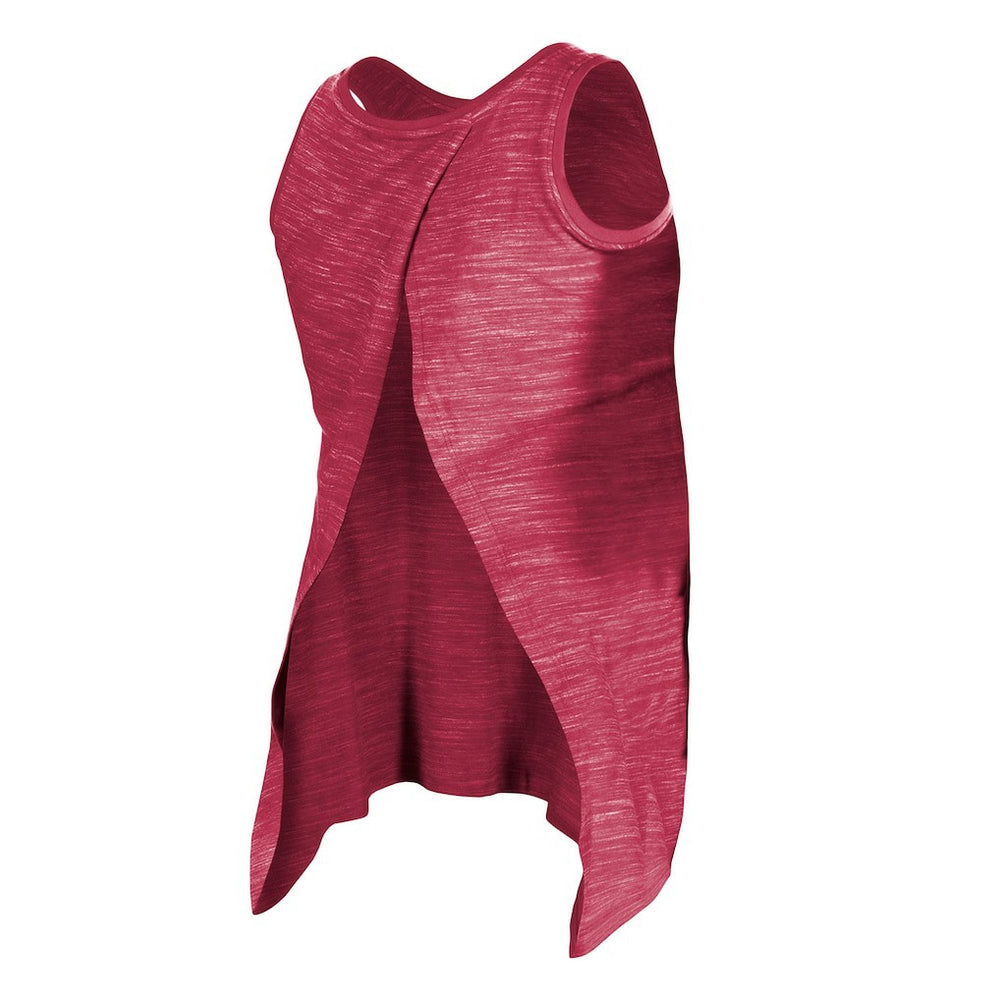 Arizona Cardinals New Era Women's Space Dye Active Tank Top - Cardinal - NFL