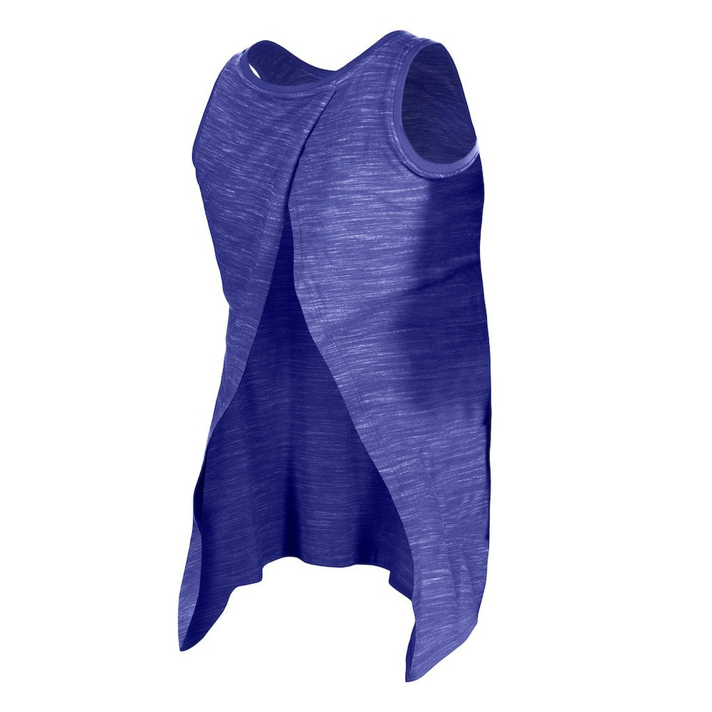 Baltimore Ravens New Era Women's Space Dye Active Tank Top - Purple - NFL