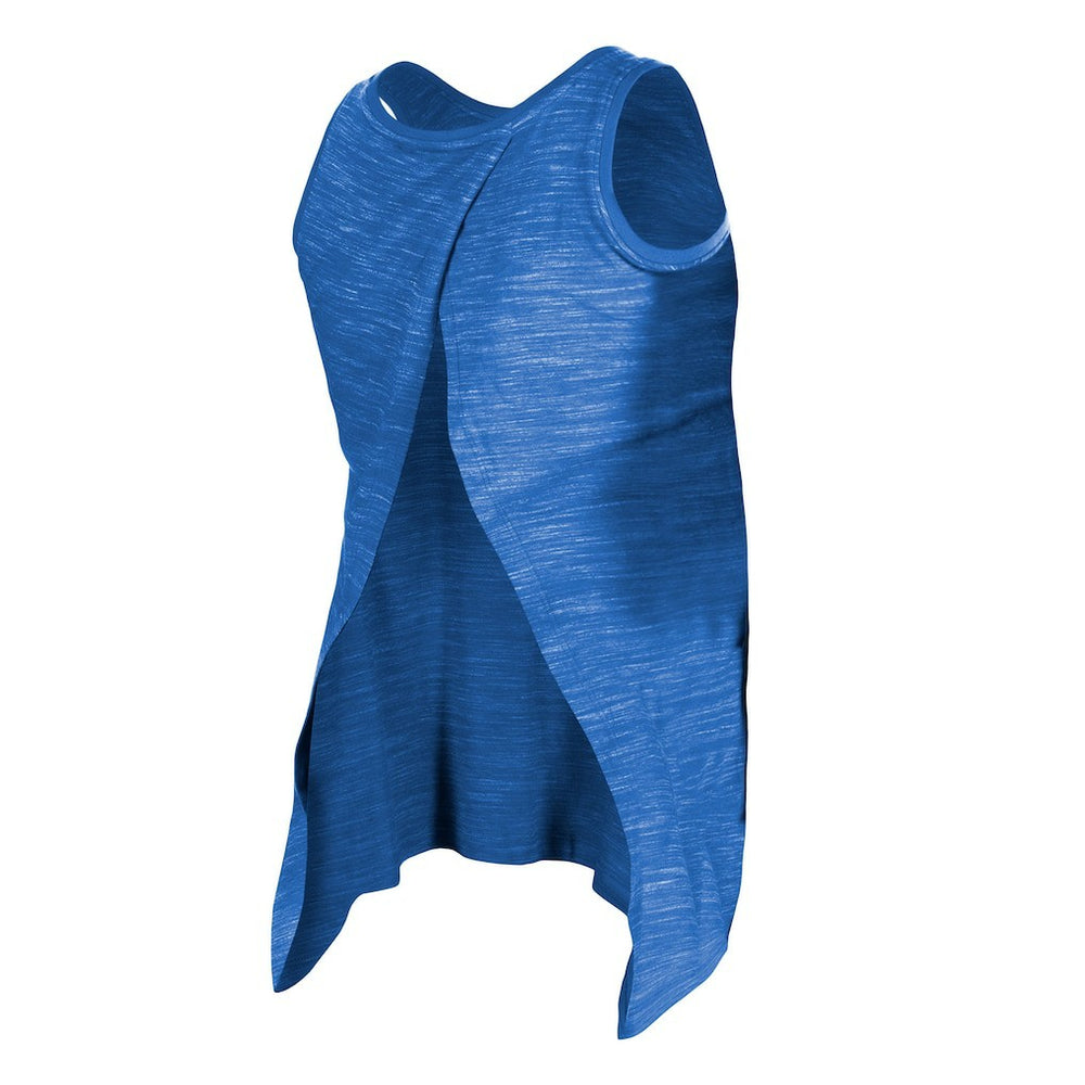 Buffalo Bills New Era Women's Space Dye Active Tank Top - Royal - NFL