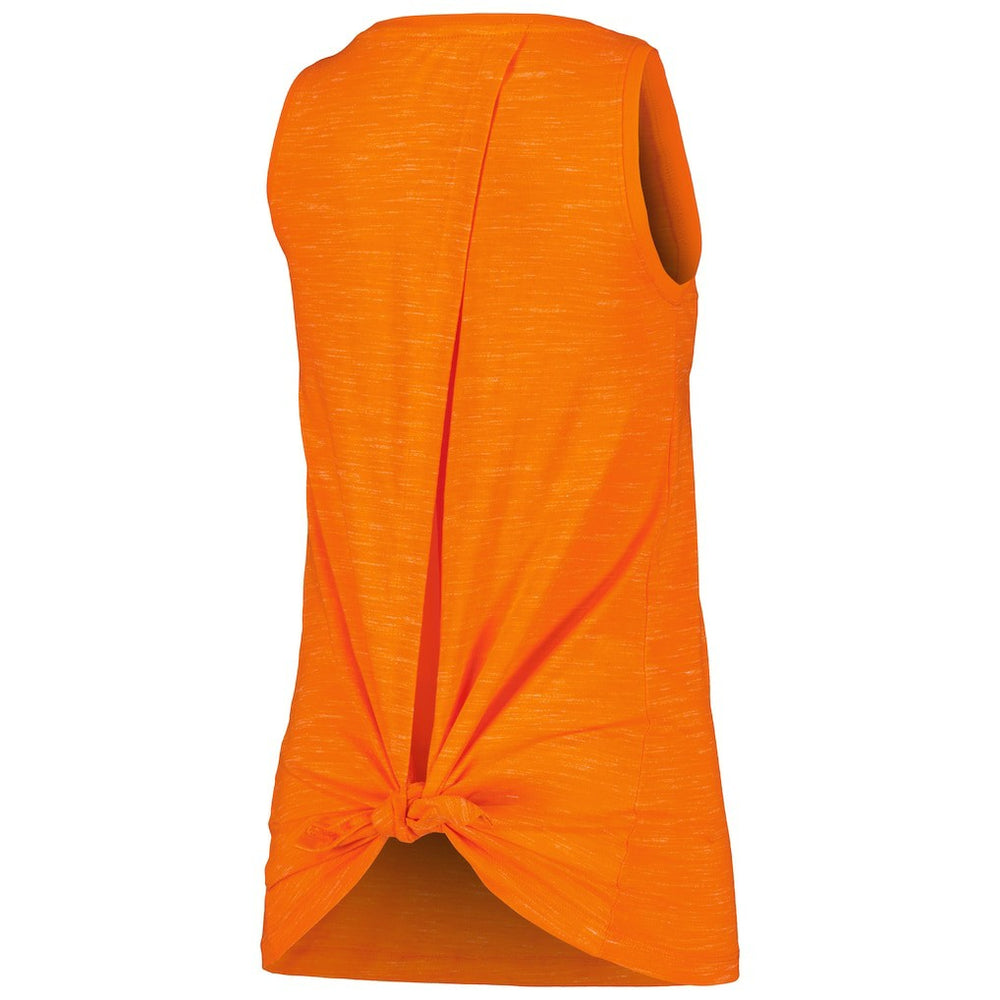 Cincinnati Bengals New Era Women's Space Dye Active Tank Top - Orange - NFL