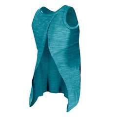 Jacksonville Jaguars New Era Women's Space Dye Active Tank Top - Teal - NFL