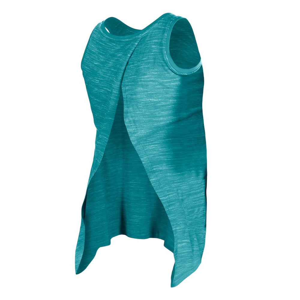 Miami Dolphins New Era Women's Space Dye Active Tank Top - Aqua - NFL