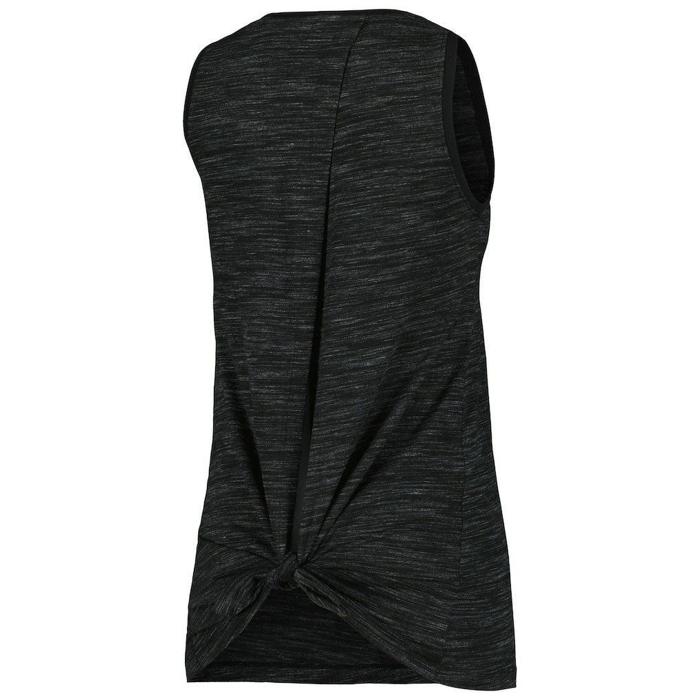 Pittsburgh Steelers New Era Women's Space Dye Active Tank Top - Black - NFL