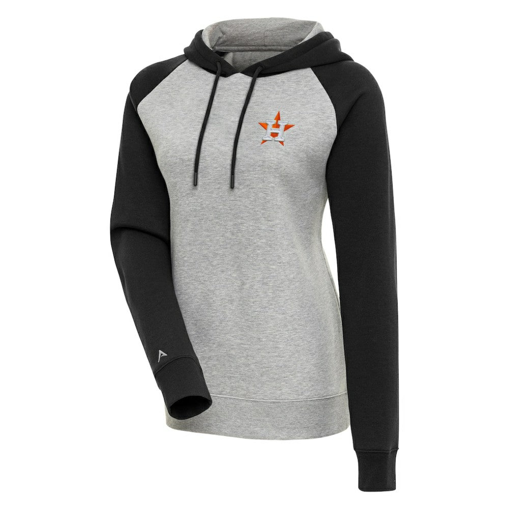 Houston Astros Antigua Women's Victory Raglan Sleeve Pullover Hoodie Outlet
